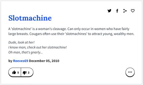 Urban Dictionary: SLOT.